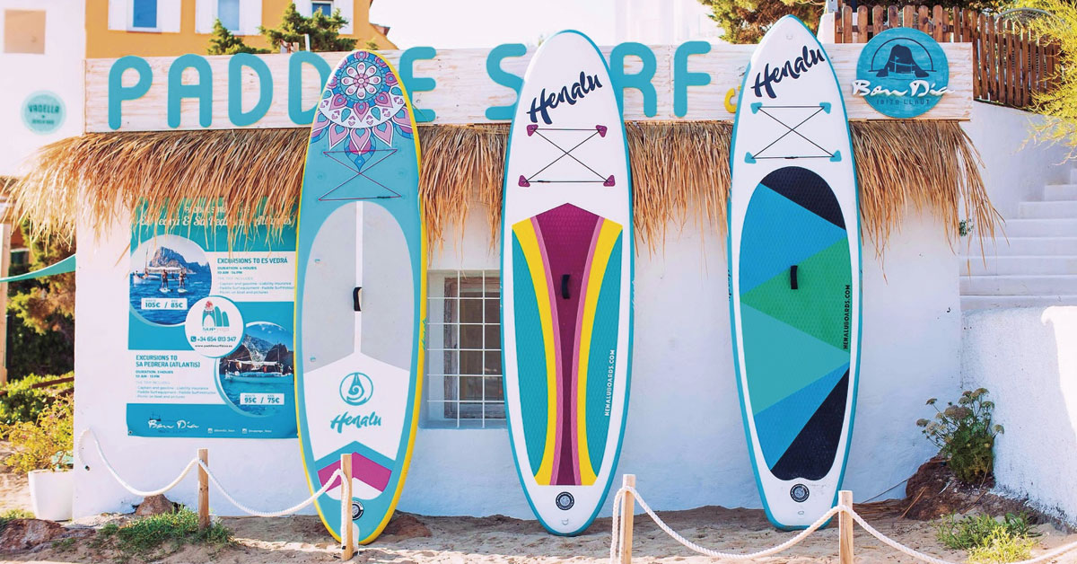 sup yoga ibiza en cala vadella