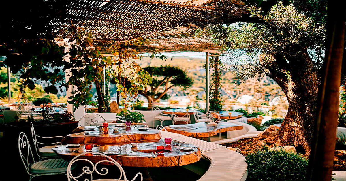 restaurant menjar sa ibiza eden