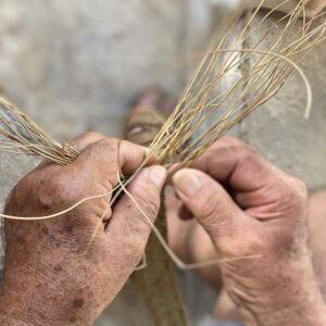 Visit to Dalt Vila and esparto grass craft workshop