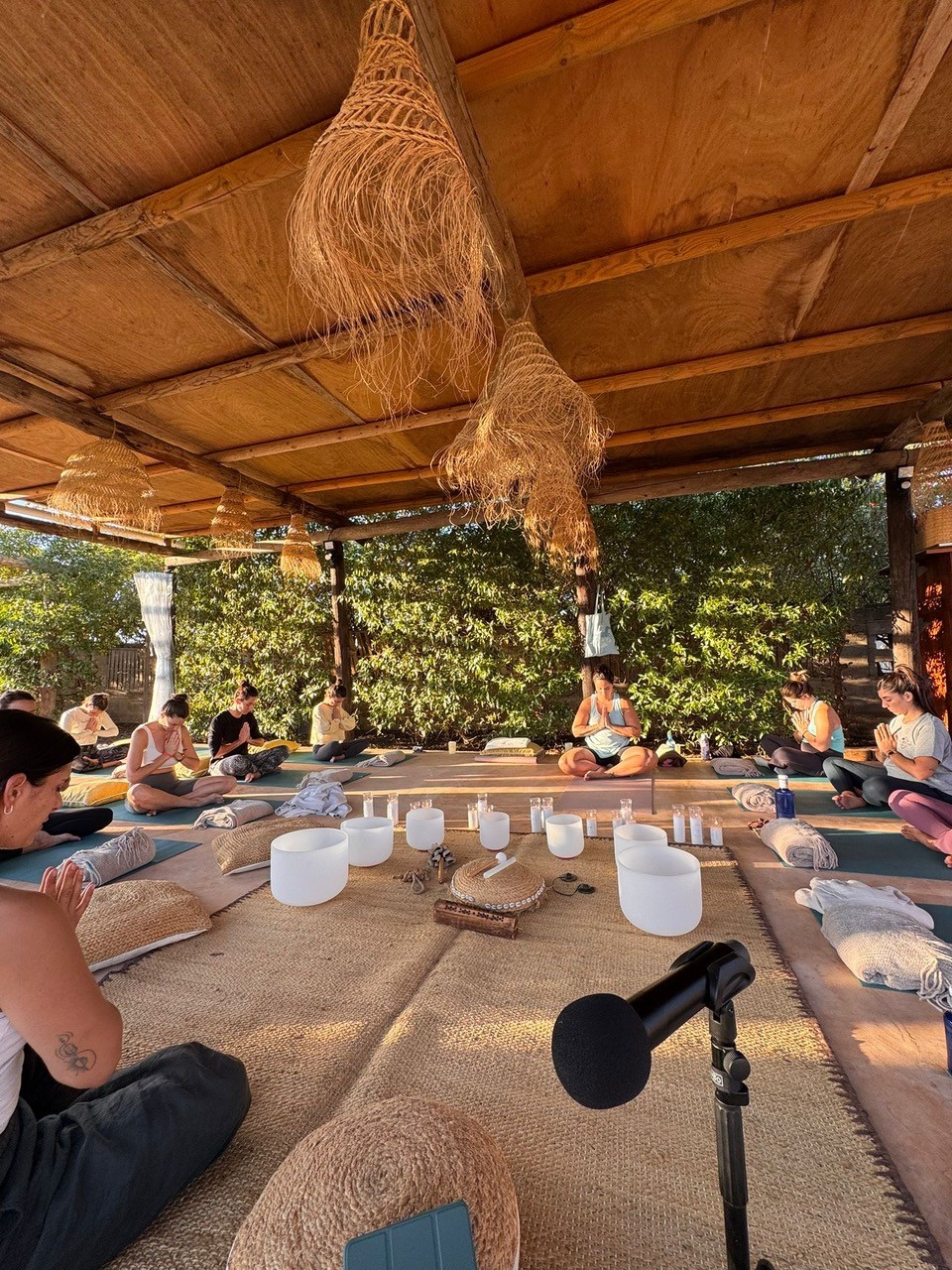 Experiencia Natural: Yoga + Visita & Degustación en Ibizaloe