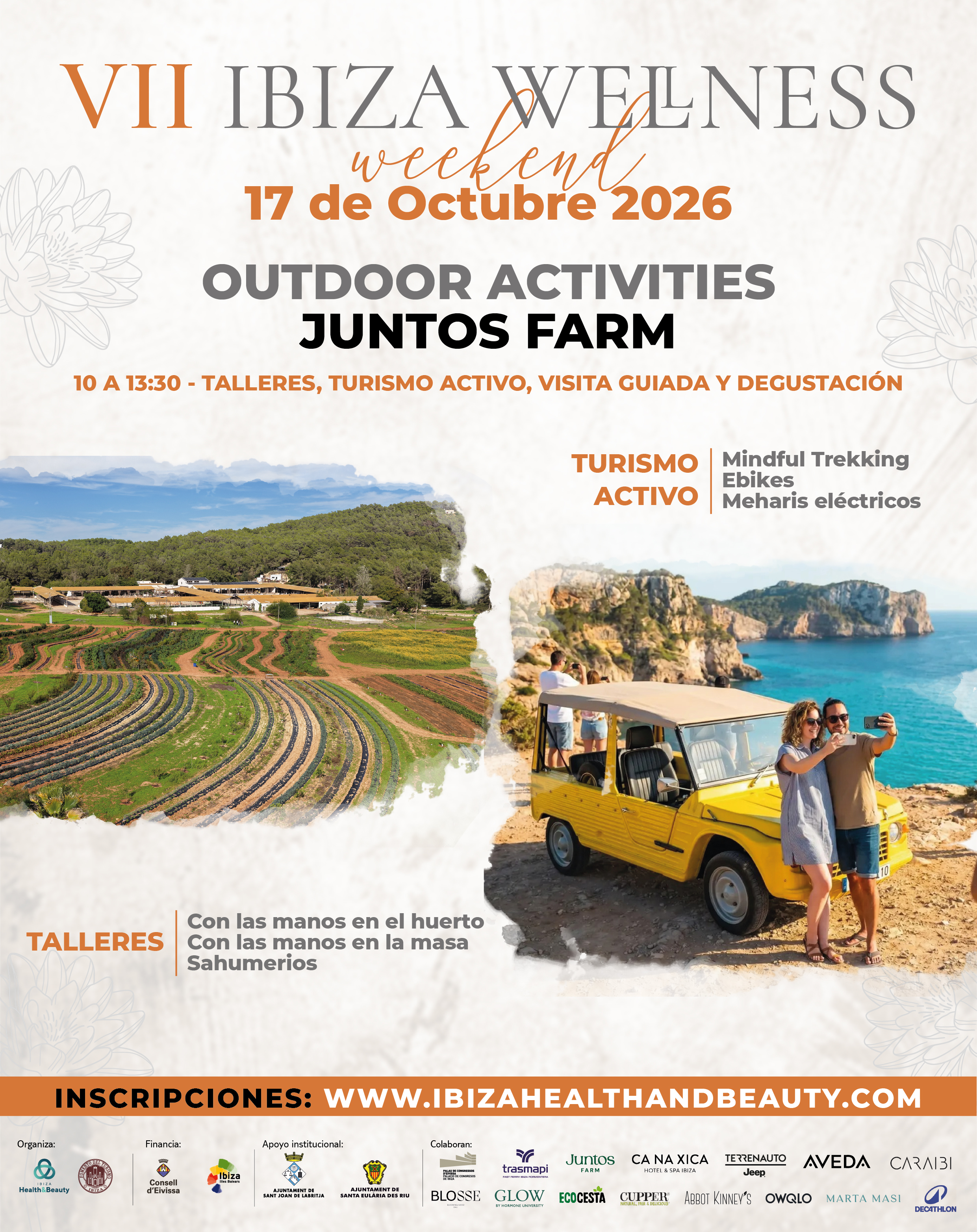 VII IBIZA WELLNESS WEEKEND 2026 - SATURDAY 17 OCTOBER (MORNING) - OUTDOOR ACTIVITIES
