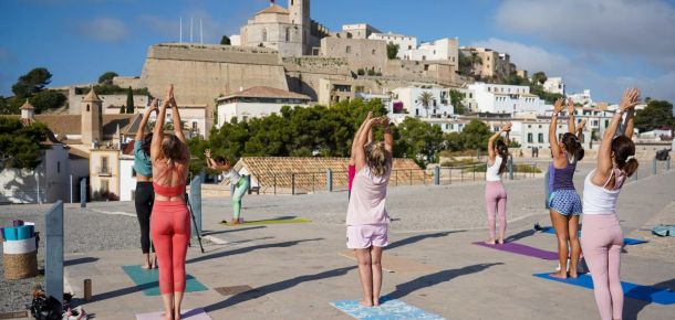 Ibiza celebrates the 'World Yoga Day' with an event around the island organised by ‘Ibiza Health and Beauty’