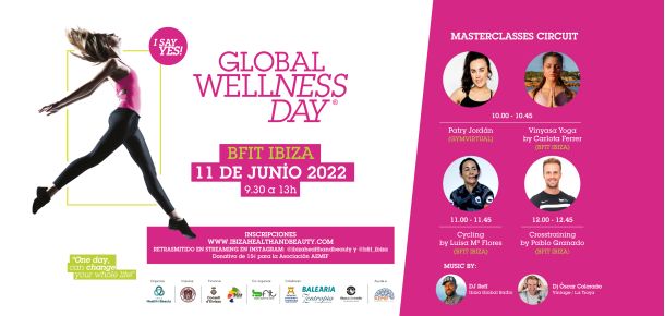 Ibiza Health & Beauty celebrates Global Wellness Day with a big sporting event at Bfit Ibiza Sports Club