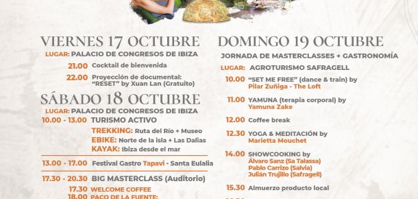GREAT TALENTS AT THE 6TH  IBIZA WELLNESS WEEKEND 2025