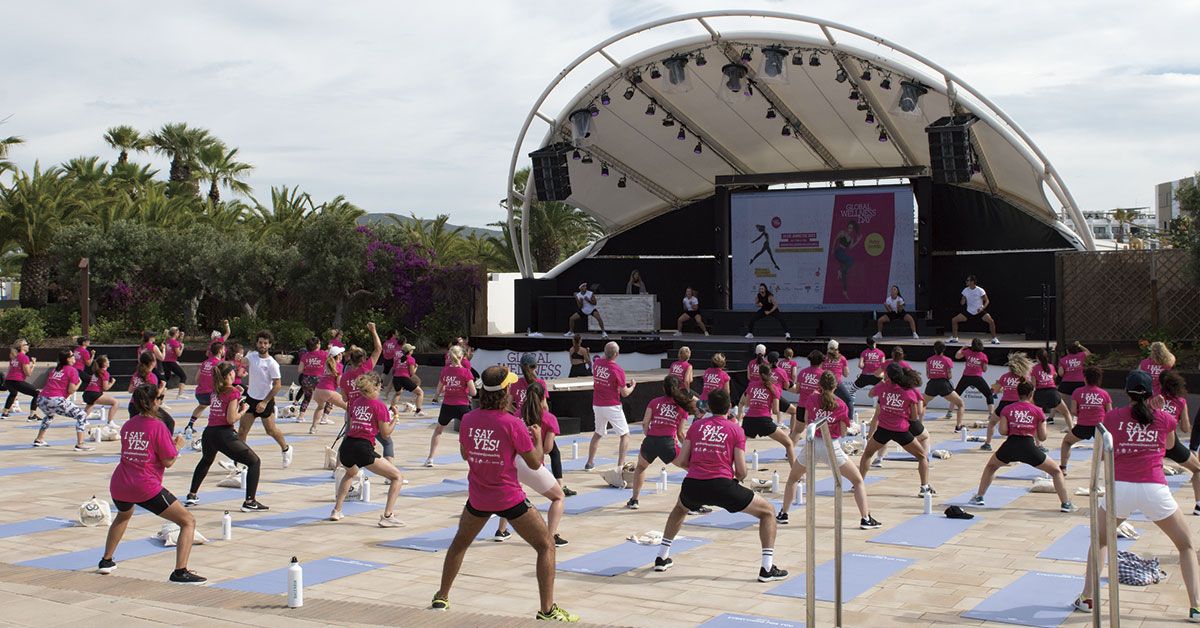 Participantes del Ibiza Global Wellness Day